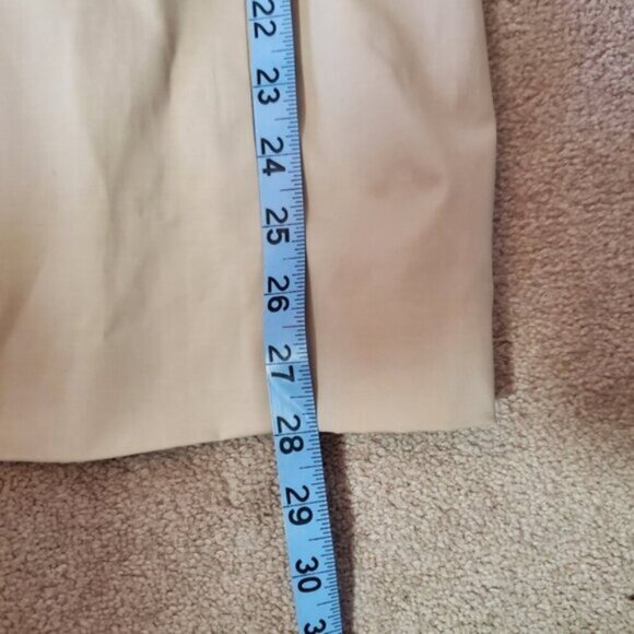 Michael Kors Ruched Spring Tan preppy Trench Jacket 12 - Picture 7 of 8